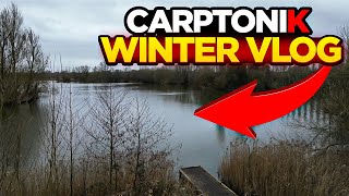 Winter Carp Fishing Session At CARPTONIK Syndicate Lake!