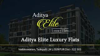 Realistic View of the ADITYA ELITE FLATS, Tadepalli. Ready to Occupy