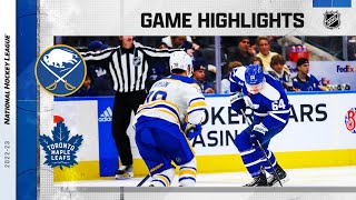 Sabres @ Maple Leafs 11/19 | NHL Highlights 2022