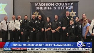 Madison Co sheriffs awards