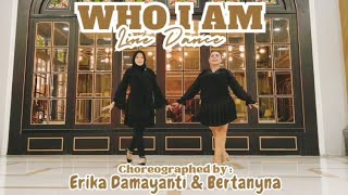 WHO I AM Line Dance (demo) - choreo by BERTANYNA (INA) & ERIKA DAMAYANTI (INA)