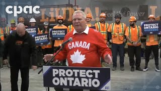 Ontario PC Leader Doug Ford makes plea to voters on last day of campaign – February 26, 2025