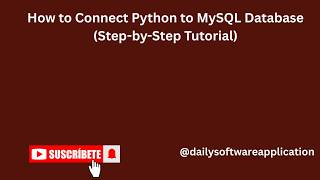 How to Connect Python to MySQL Database (Step-by-Step Tutorial)