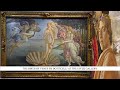 The Birth of Venus by Botticelli at the Uffizi Gallery