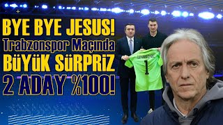 SONDAKİKA Fenerbahçe'de, Jorge Jesus Trabzonspor Maçından Sonra BYE BYE! Yerine 2 İsim!