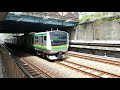 【フルhd】jr東海道線e231系 e233系 大井町 jk19 駅通過