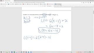 4 6 1 Local Linear Approximations and Differentials