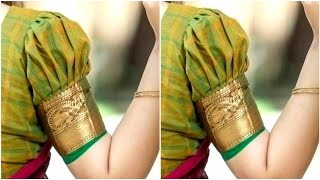 Beautiful puff sleeves designs cutting and stitching designer sleeves simple and easy sleeves design