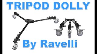 The Ravelli Universal Tripod Dolly (Model ATD) for Cameras / Lighting