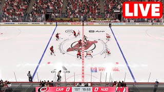 NHL LIVE🔴 Carolina Hurricanes vs New Jersey Devils | Game 4 - 9th May 2023 | NHL Full Match - NHL 23