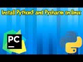 Linux wednesday's #83 install python3 & pycharm