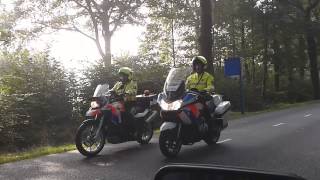 Politie begeleiding bij Rodermarkt parade