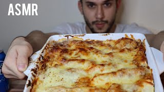 ASMR CHEESY LASAGNA | MUKBANG *REAL EATING SOUNDS*