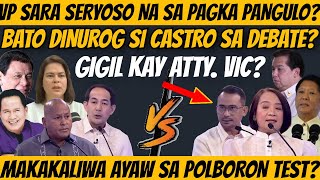 IYAK SI TAMBA DITO! VP SARA SURE NANG TATAKBO SA PAGKA PANGULO? BATO DINUROG SI CASTRO?#dds #duterte