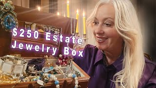 Better than an 1800s Victorian Jewelry Box Unboxing! Open with Me to See What's Inside