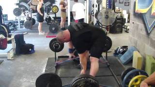 405 Speed Deadlift with no belt