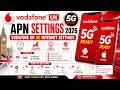 Vodafone UK APN Settings 2026 | Vodafone 5G Internet Settings for Android & iPhone