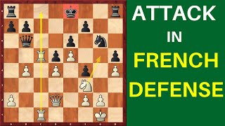 Attacking the King in the French Defense