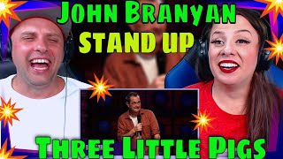 First Time Hearing Three Little Pigs Like You've Never Heard Before by John Branyan |  #comedy