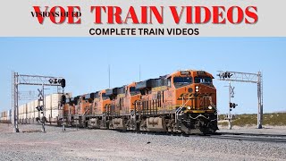 VOE New Train Videos October 13, 2023 Railfanning BNSF