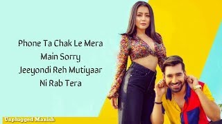 Ni Rab Tera Bhala Kare Sorry Song// Neha Kakkar New Song// Maninder Buttar Babbu Lat HD