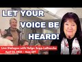 Let Your Voice Be Heard! Discuss with Helga Zepp-LaRouche