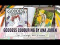 BOOK REVIEW | Goddess Colouring by Ana Jarén | Chatty Flip Through