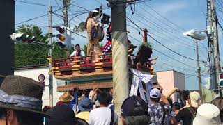 佐原の大祭2018  寺宿  中日  のの字廻し