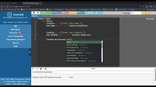 Visual Basic lab # 4 | Input | String & Dim | Print Number in VB.NET