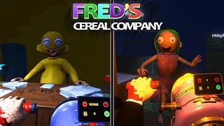 █ Horror Game "Fred's Cereal Company" – full walkthrough █