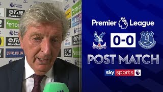 "Zaha is a bit rusty" | Roy Hodgson Post Match | Crystal Palace 0-0 Everton
