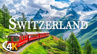 Switzerland 4K (UHD) • Scenic Relaxation Film With Beautiful Relaxing Music • 4K Video Ultra HD