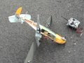 ME-109 RC Crash