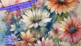 Ep 303: Diamond Painting Unboxing DAC #diamondpainting #diamondartclub #artandcraft  #unboxing #diy