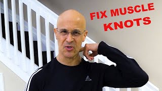 How to Fix Muscle Knots in Neck, Traps, Shoulders & Correct Your Posture | Dr. Mandell