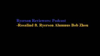 Ryerson Reviewers: Alumni Special