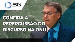 Veja a repercussão do discurso de Jair Bolsonaro na ONU