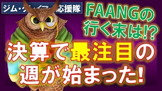 【米国株】FAANGの行く末がわかる！？今決算シーズンで最も注目の週が始まった！グリンプス！【ジムクレイマー・Mad Money】