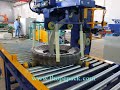 automatic tyre packing machine tire wrapping machine