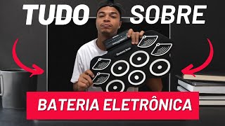 BATERIA ELETRÔNICA ELECTRONIC DRUM /REVIEW DETALHADO + melhores configurações.