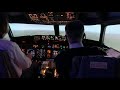 flying a private boeing 737 around schiphol and minsk national airport