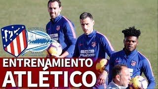 Atlético - Alavés | Entrenamiento previo del Atlético de Madrid | Diario AS
