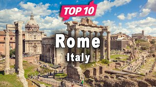 Top 10 Places to Visit in Rome | Italy - English