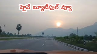 Tirupati to Chittoor Highway Journey | Awesome View | Beautiful Evening Nature | Chittoor Highway