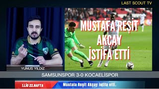Samsunspor 3-0 Kocaelispor | MRA İSTİFA ETTİ..!!