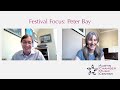 2023 Festival Focus: Peter Bay