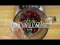 weelicious reduced sugar cherry vanilla smoothie with truvia® natural sweetener