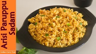 Arisi Paruppu Sadam | Arisiyum Paruppum | Dal Rice