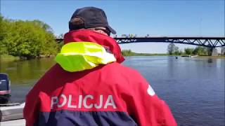 Film z działań poszukiwawczych na rzece Narew - 06.05.2018 r.