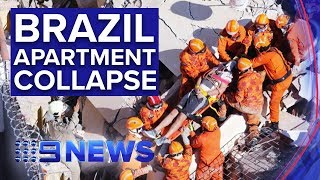 Race to rescue people trapped in rubble | Nine News Australia